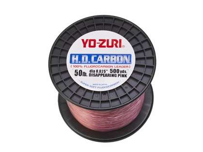 Yo-Zuri 500YDS Pink Fluorocarbon Leader