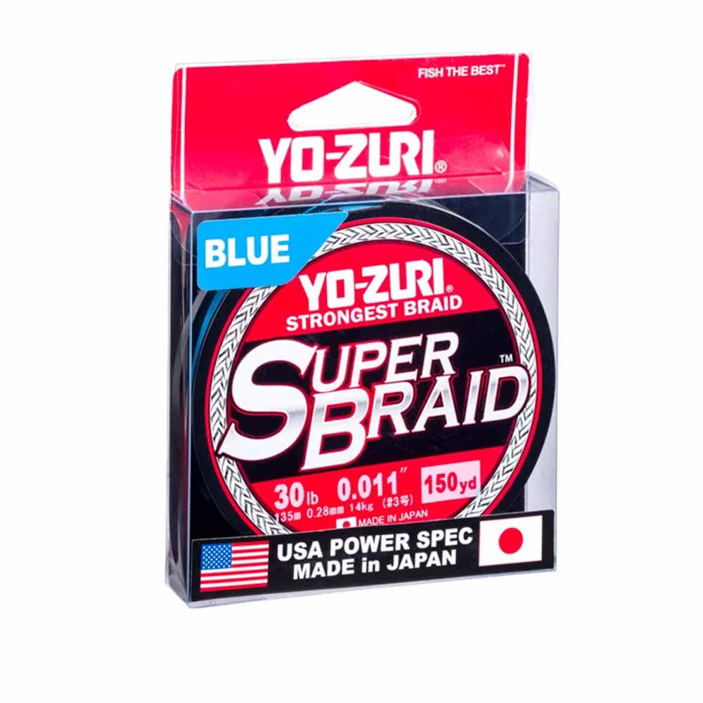 Yo-Zuri SuperBraid Line, 30lb Test, 3000yd, White