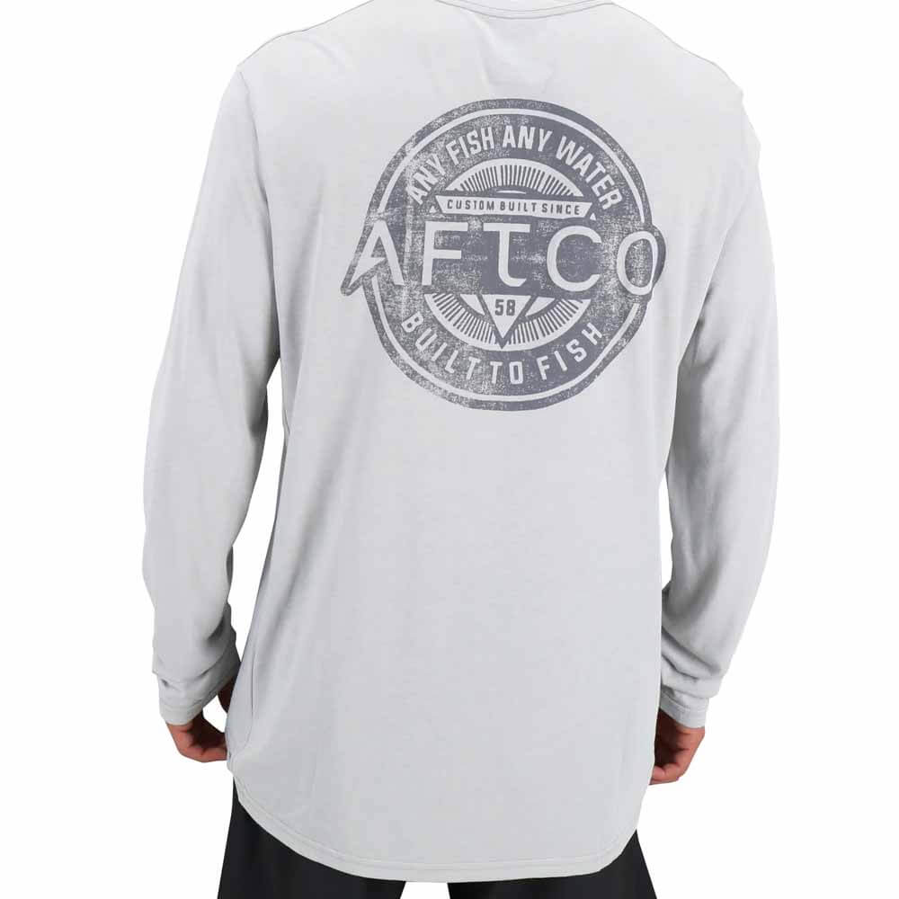 Aftco Rogue Light Gray Heather L/S Performance Shirt – Capt. Harry's Fishing  Supply