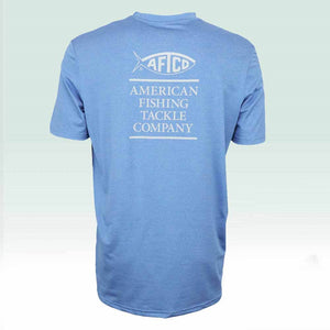 Aftco Stax Air-O Mesh S/S Performance Shirt Nautical Blue Heather – Capt.  Harry's Fishing Supply