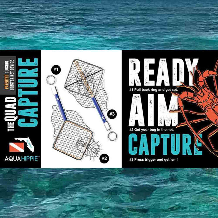 The Quad Capture Net by Aqua Hippie