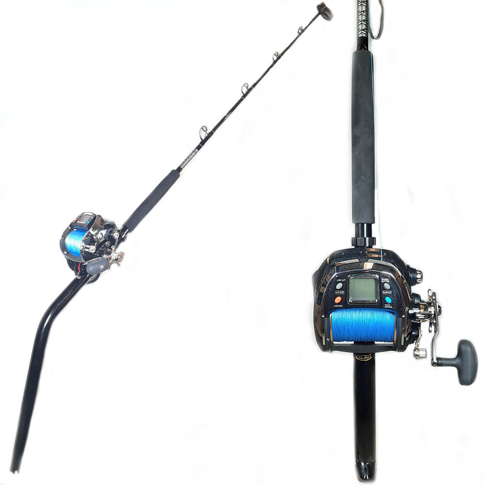 7 Ft fishing rod and reel set complete full set with fishing lure kida  Fishing net japanis hook All combo set