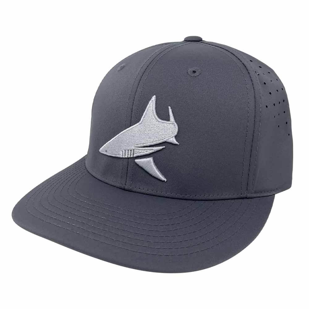 Blacktiph Grey 3D Embroided Small/Medium Fitted Hat – Capt. Harry's Fishing  Supply