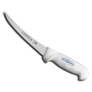 Dexter Russell Wide Stiff Boning Knife, 6 Carbon Steel Blade