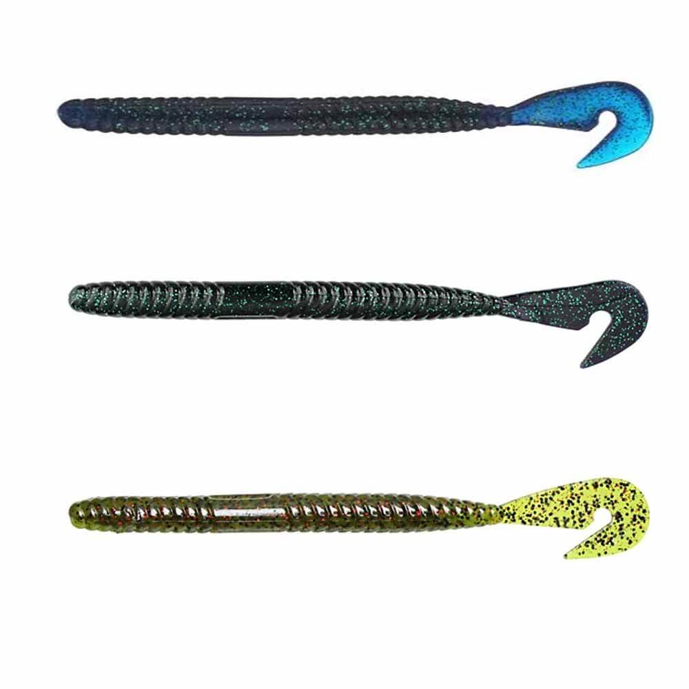 Fishing Baits (Zoom soft plastic baits) (5 Packages) 