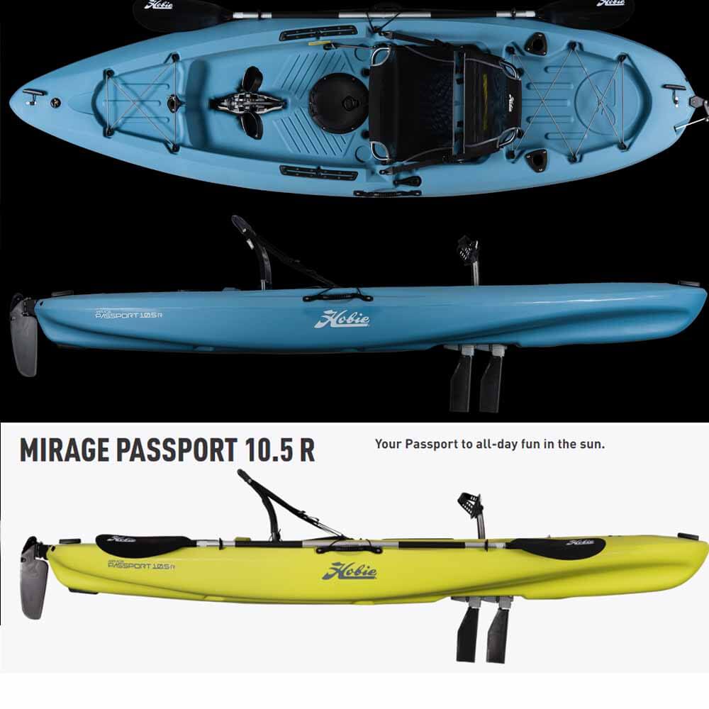 Hobie Mirage Passport 10.5 R Kayak – Capt. Harry's Fishing Supply