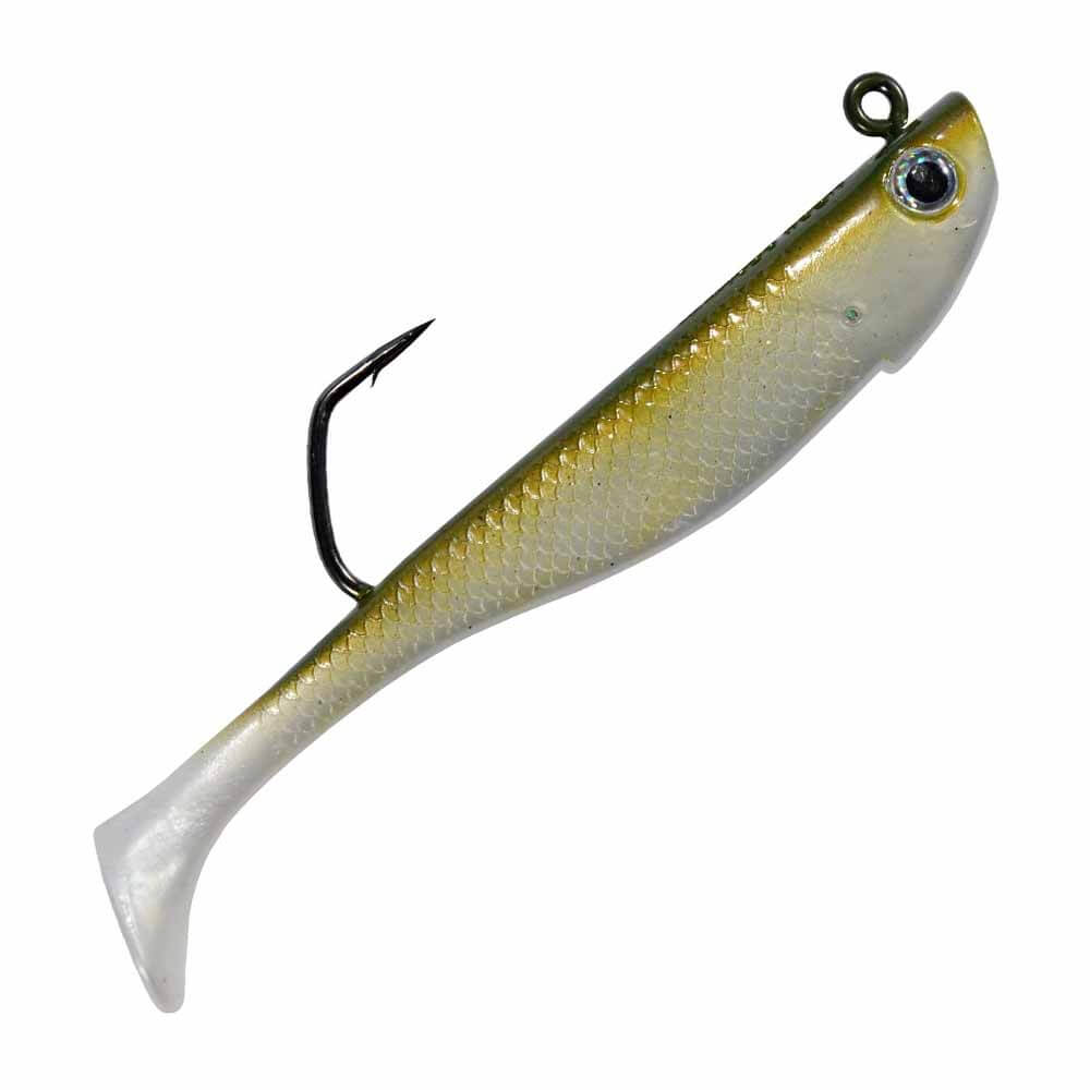 Paddle Tail Jointed Swimbait Fishing Lure with Spinner – FishingHub