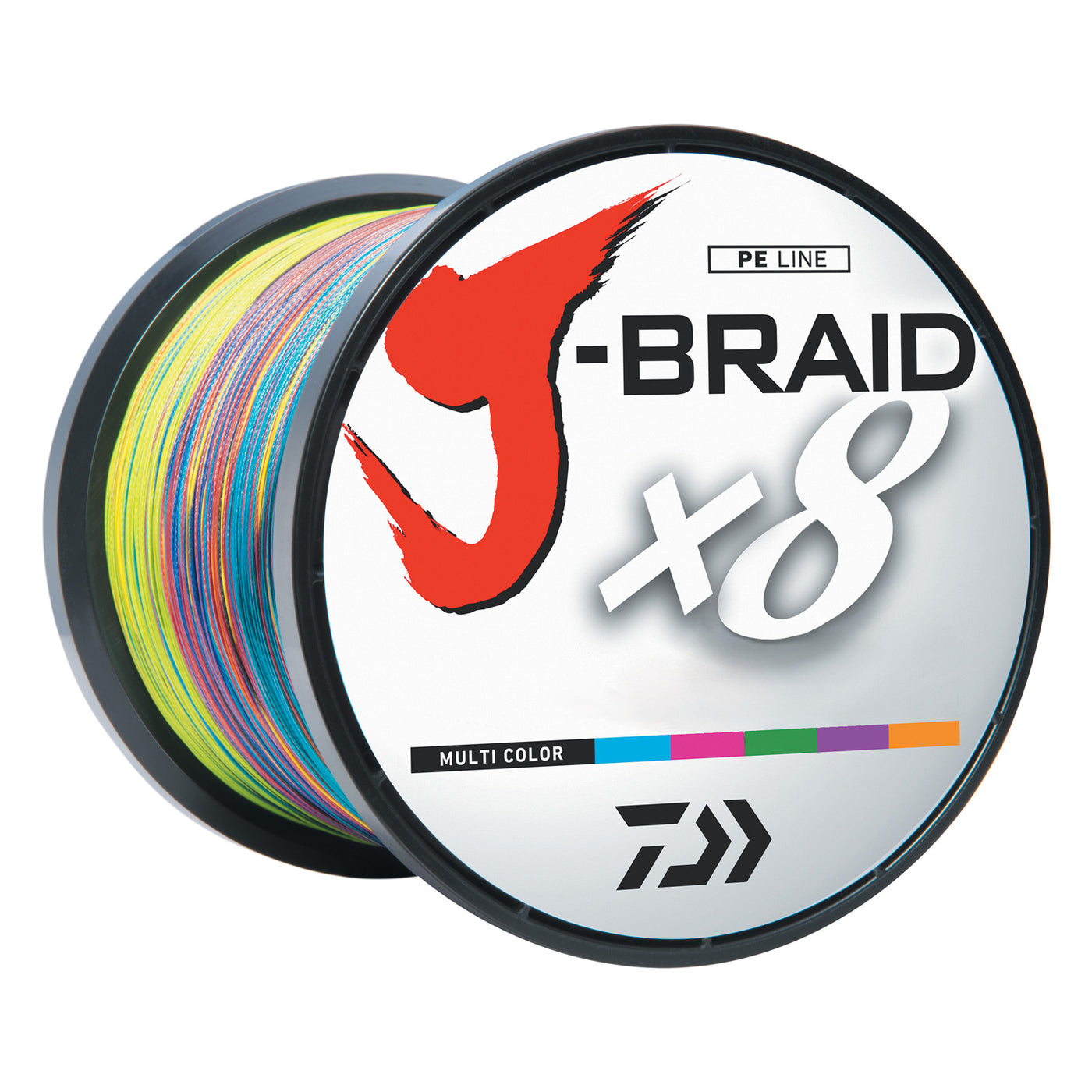 J BRAID GRAND Multicolor Braided Fishing Line PE 8 Fishing Line