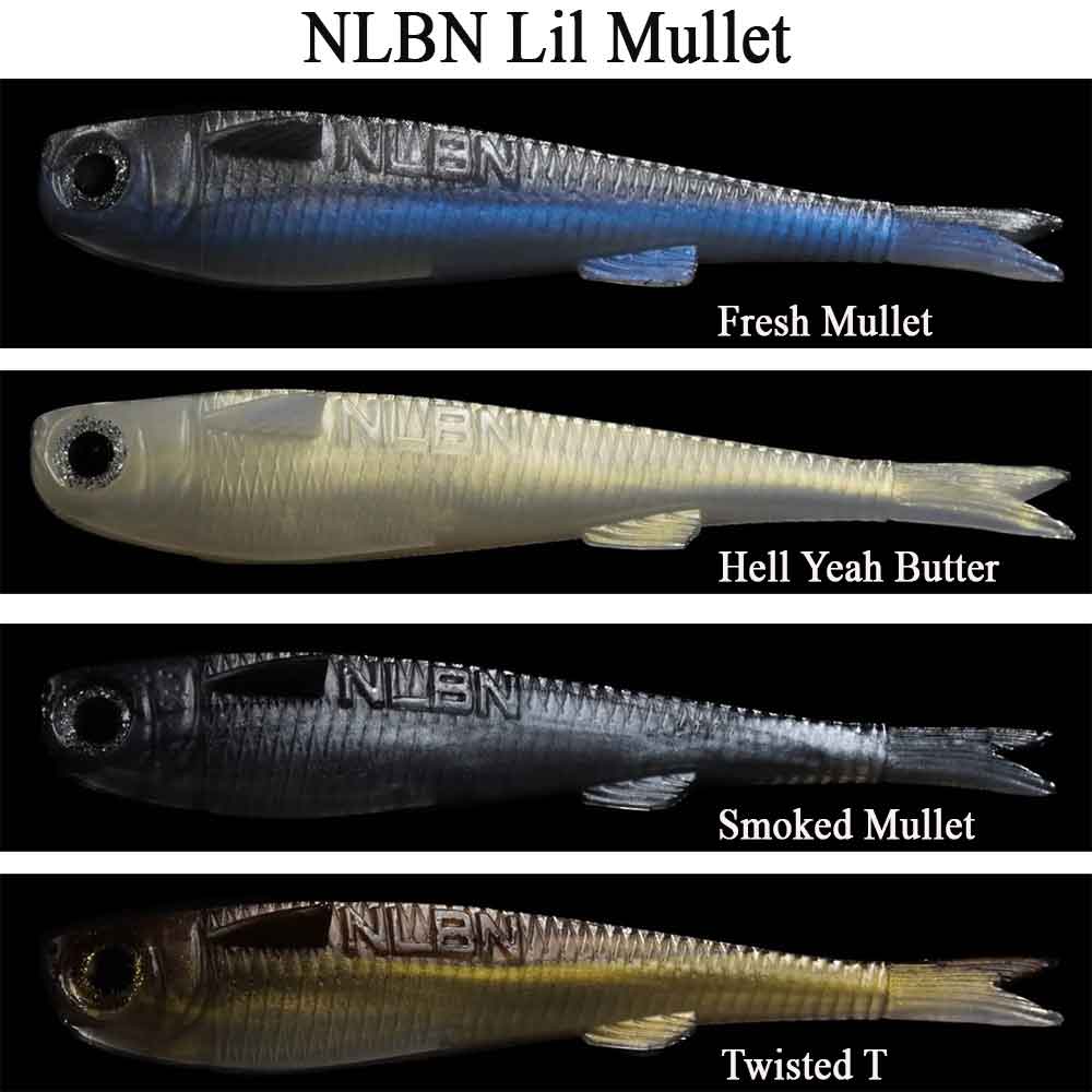 No Live Bait Needed 5 Paddle Tail - Mullet Run