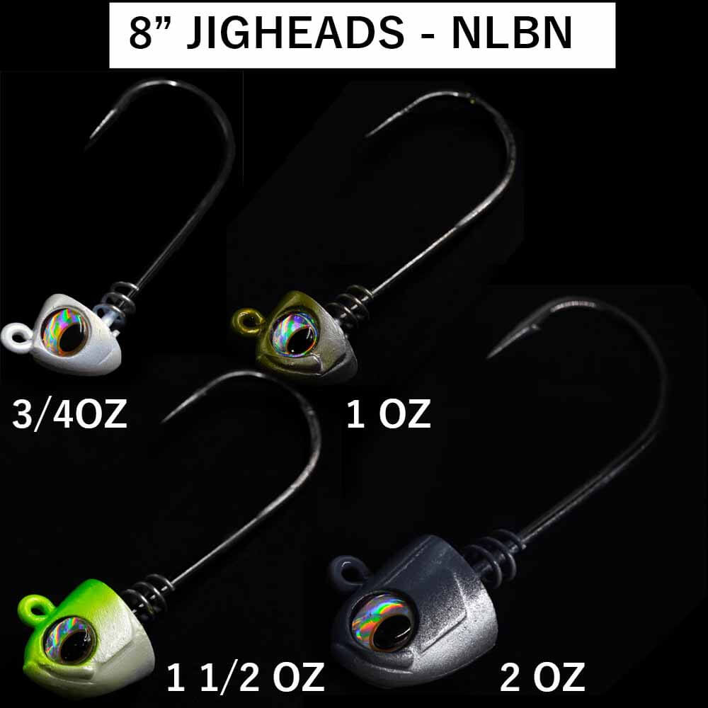 NLBN 3IN Jig Heads - Capt. Harry's Fishing Supply