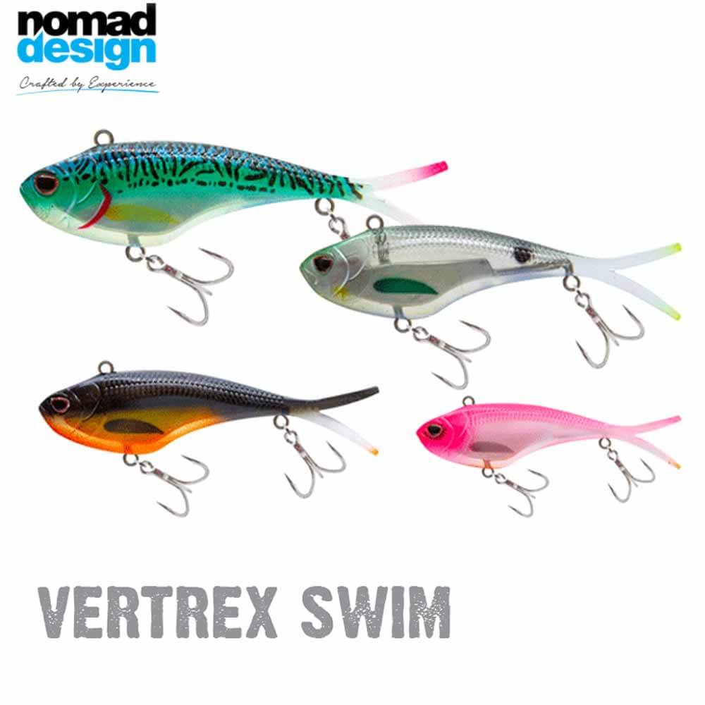 Nomad Design Vertrex Swim Vibe 75MM 3IN .4OZ Lure – Capt. Harry's Fishing  Supply