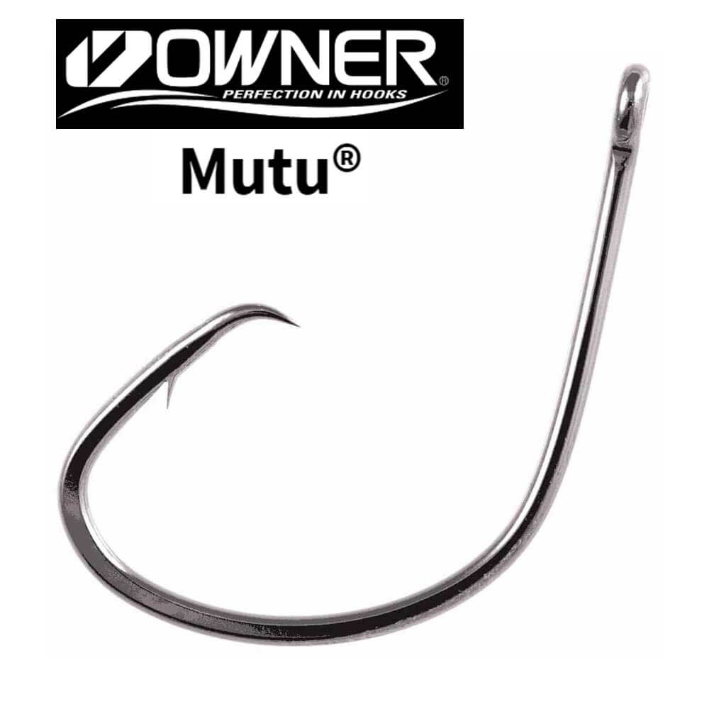 Owner Mutu Circle Hook Size 2/0 (6 Pack)