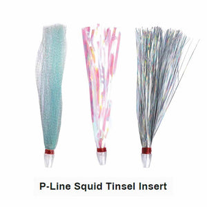 P-Line 4.5In Tinsel Squid Inserts 3Pk - Capt. Harry's Fishing Supply