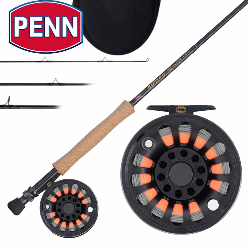 Penn Fierce IV Spinning Rod and Reel Combos (Assorted Sizes