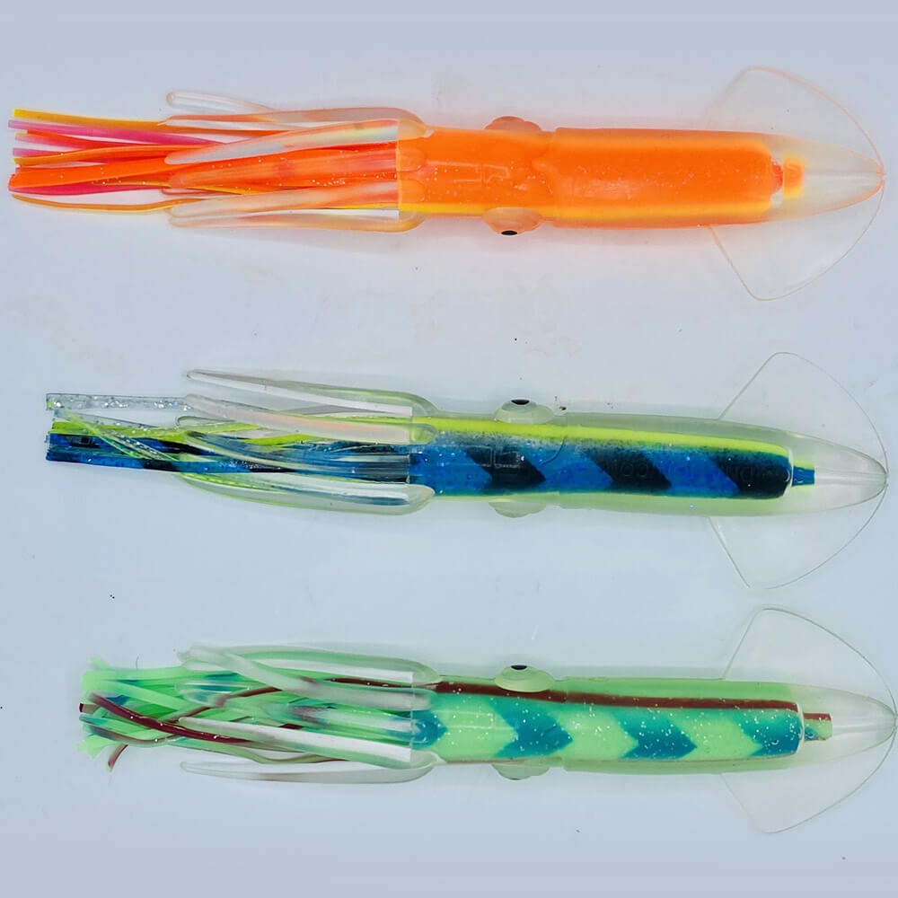 Squidnation Long Tail Pakula Squids 9 - Capt. Harry's Fishing Supply