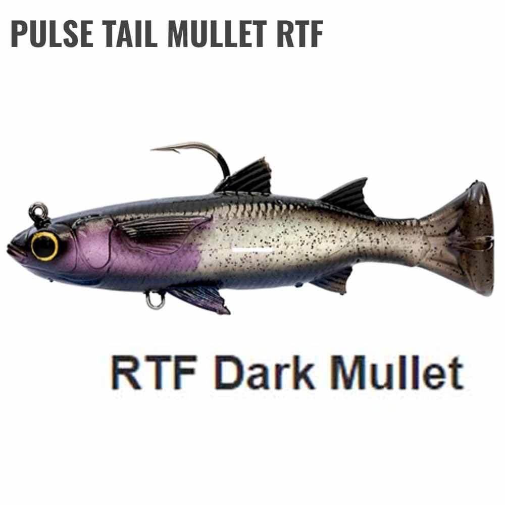 Mullet Double Dredge Fishing Teaser - (19) 8 in. Lifelike Fish