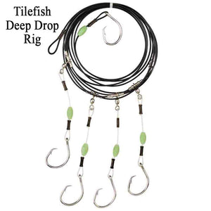 Variations of deep drop fishing rigs