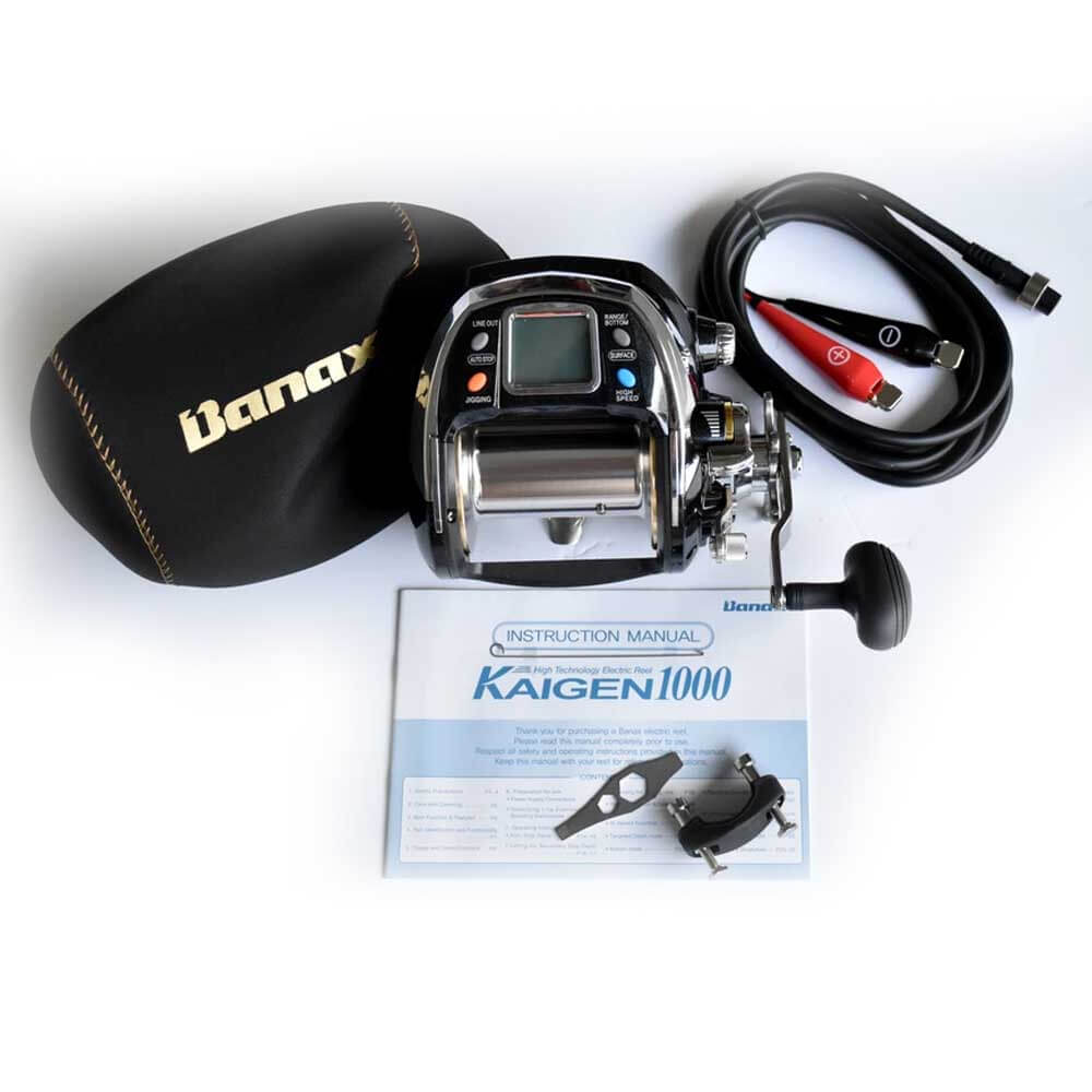 Banax Kaigen 7000WM Electric Reel Big Game Jigging Fishing Dial Reels 132lb  Drag