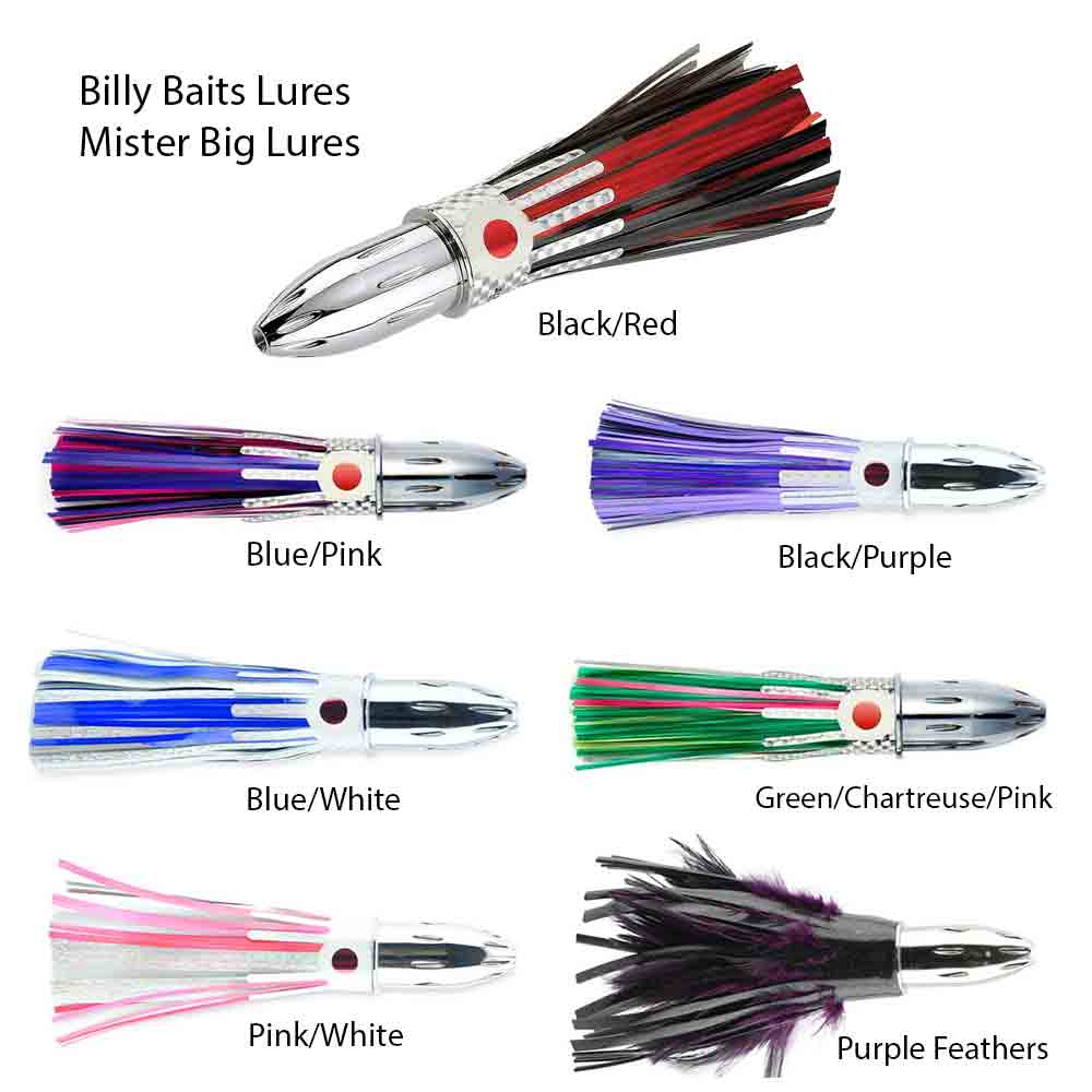 Billy Baits BB-MBUTO101 Mister Big Lure, Ultimate Series, Tie on Skirt,  Sports & Outdoors -  Canada