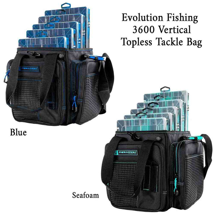 Evolution Outdoor 3600 Horizontal Drift Series Topless Tackle Bag – Capt.  Harry's Fishing Supply