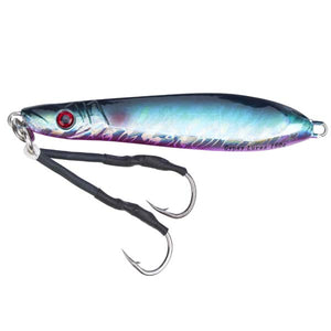 gypsy lures saltwater speed jig 150g 5 1/4oz 7 dolphin holo butterfly red  nose