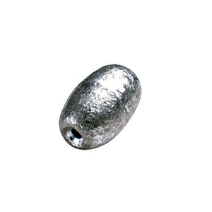 Lead Sinkers for Fishing Rig on the Fishing Line Stock Image