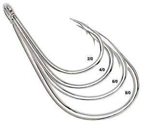 Catch Control Tuna Circle Hooks 16/0 Stainless Steel 60 Pack