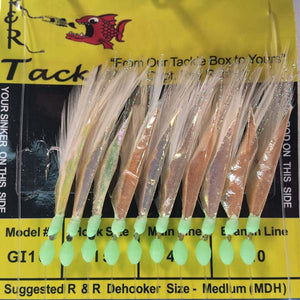  Boone Live Bait Rig 2 # 2 Treble Hook (Pack of 2) : Artificial  Fishing Bait : Sports & Outdoors