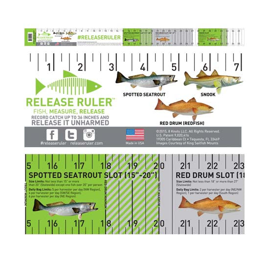 8 Knots Release Rulers – Capt. Harry's Fishing Supply