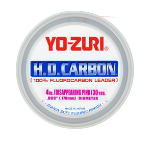 Yo-Zuri Hd150lbdp HD 30 Yd 150 LB Fishing Fluorocarbon Leader Line for sale  online